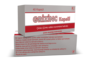 GRIZINC 40 KAPSUL